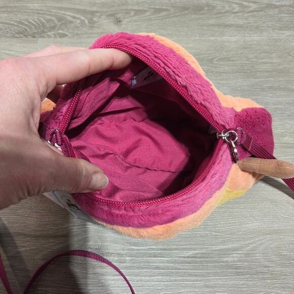 Jellycat Amuseables Rainbow Plush Crossbody Purse NWT - Picture 8 of 11